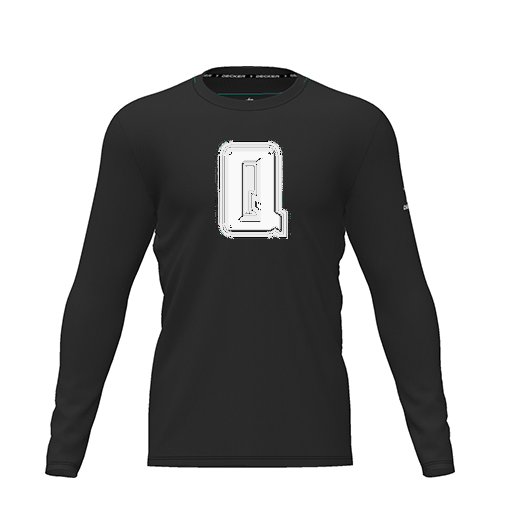 [CUS-DRIF-TEES-PER-CNK-LSL-BLK-YXS-LOGO2] Dri Fit Performance T-Shirt (Youth XS, Black, Logo 2, Long Sleeve)