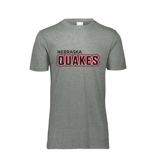 [FTSCUBGY-AS-LOGO1] Decker Men's Tri-Blend T-Shirt - Short Sleeve (Adult S, Gray, Logo 1)