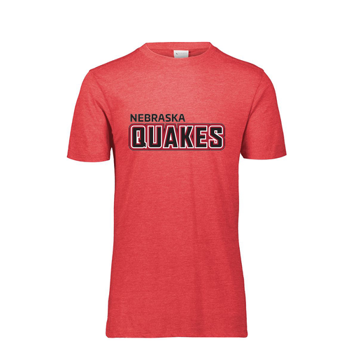 [FTSCUBRD-AS-LOGO1] Decker Men's Tri-Blend T-Shirt - Short Sleeve (Adult S, Red, Logo 1)