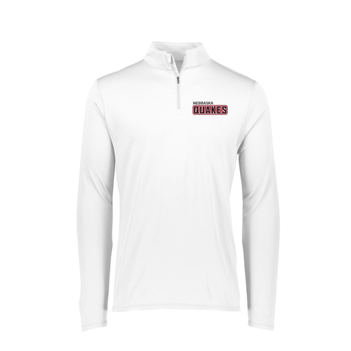 [FTLQFLWH-FAXS-LOGO1] Decker Women's Flex-Lite 1/4 Zip Shirt (Female Adult XS, White, Logo 1)