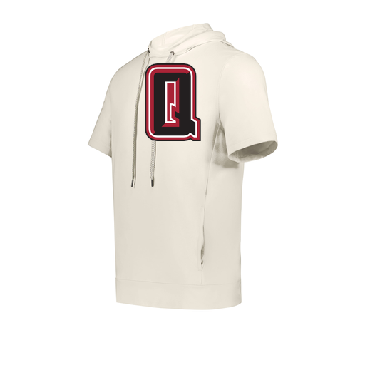 [222605-WHT-YS-LOGO2] YOUTH VENTURA SOFT KNIT SHORT SLEEVE HOODIE (Youth S, White, Logo 2)